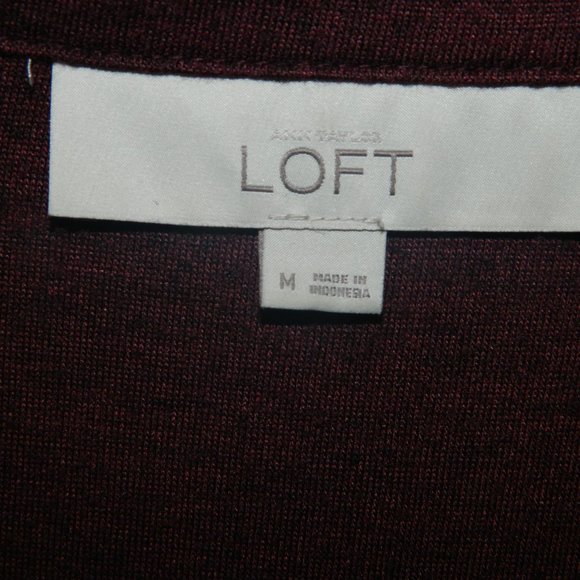 Ann Taylor LOFT Shirt Dress Size M (Z-24) - Picture 3 of 5